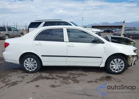 2004 Toyota Corolla Ce из США, поврежденный, VIN JTDBR32E742037694